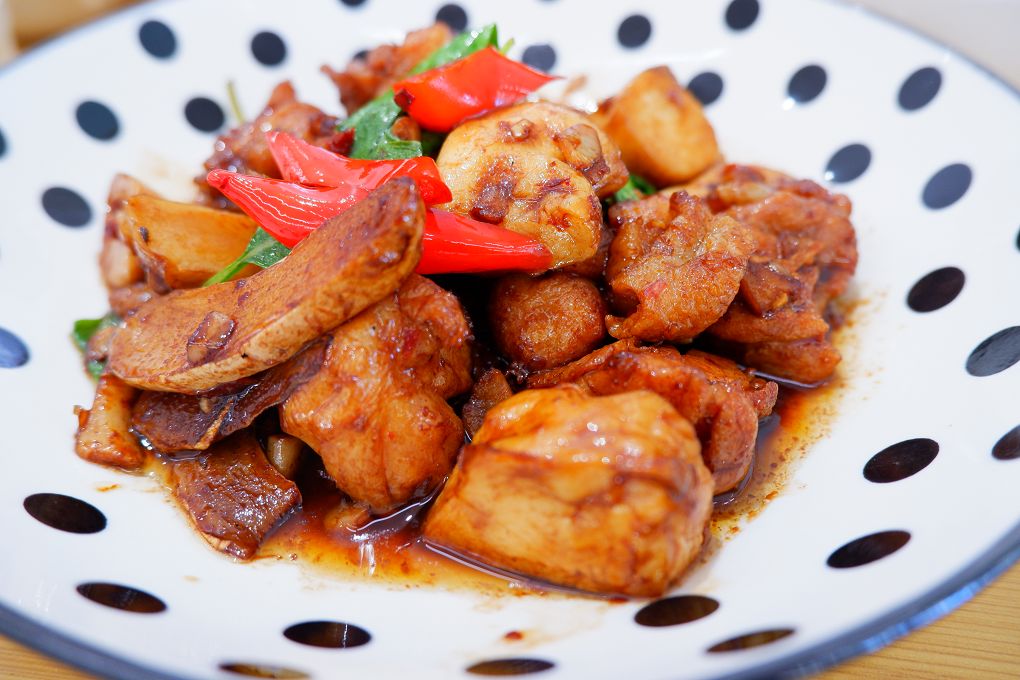 【林口中式簡餐推薦】穀雨豐  將排餐、西餐融入了台灣的飲食文化中，創造出屬於台灣人的台式的洋食料理餐廳！ @貝大小姐與瑞餚姐の囂脂私蜜話